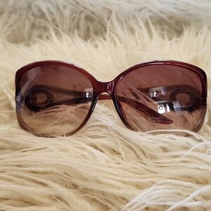 Christian Dior Vintage Sunglasses Brown Women's